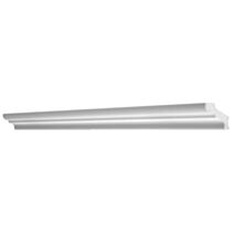 Moulure de mur F35 35/32 2 m blanc - DECOSA