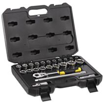 Coffret de douilles ½’’  - jeu de 24 pièces - STANLEY