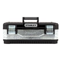 Boîte à Outils Bimatière Galvanisée 51cm Gris - STANLEY