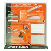 Agrafeuse et pistolet à colle - FISCHER DAREX