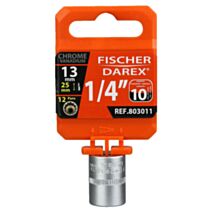 Douille 1/4p mm 13