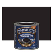 Peinture Métal Direct Sur Rouille Noir Brillant Laqué 0,25L - HAMMERITE