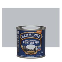 Peinture Métal Direct Sur Rouille Argent Brillant Laqué 0,25L - HAMMERITE