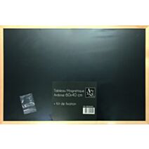 Tableau ardoise magnétique 40x60 cm