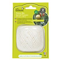 Pelote 100g bio_polymère de maïs_ pour tomate ø2mm ±80m blanc