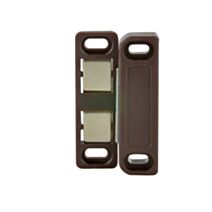 Loqueteau magnétique rectangle 5kg brun x2 - CIME