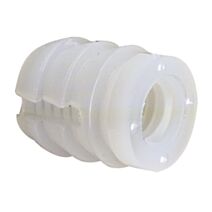 Insert à frapper plastique blanc 8x 8 m4 x4