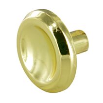 Bouton creux diamètre 30 mm zamak laitonné