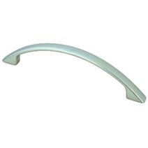 Poignée bombee zamak nck satin l157 entraxe 128