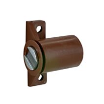 Lot de 2 loqueteaux magnétiques rond à pattes à visser force 4kg - CIME
