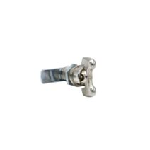 Verrou ailette cadenassable D19mm L20mm zamak
