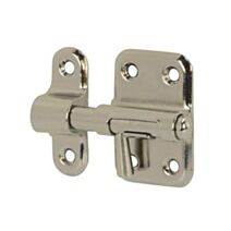 Targette classique acier nickele hauteur 38