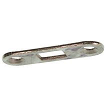 Gache plate longueur 70 argente