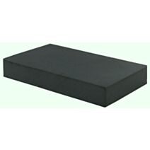 Lot de 2 ferrites magnétiques rectangulaires à coller utilisable jusqu'à 250°C