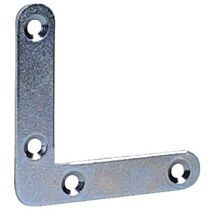 Equerre cadre bout rond zingue 40x40x10 x4