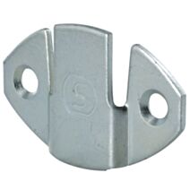 Ferrure accrochage 42.5x26mm acier zingué x4