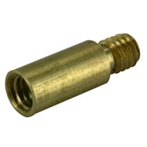 Rallonge vis de relieur M4 L10mm laiton x4