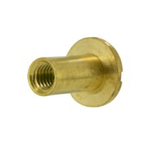 Ecrou borgne 15x17mm M6 laiton x4