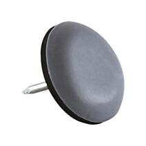Patin à clouer ptfe bleu diamètre 25 x4