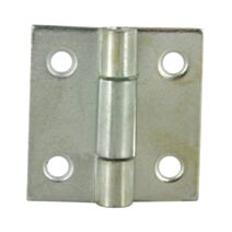 Charnière 40x40mm, axe mobile, en acier zingué x2 - CIME