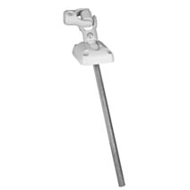 Bloc guide genouillère pour volet roulant à manivelle tige 6 pans de 7 l.165mm Ø12mm - CIME