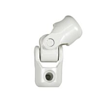 Genouillère pour tige d'entraînement Ø12mm et tringle Ø12mm acier blanc - CIME