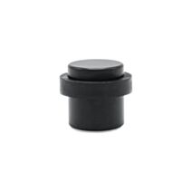 Butée de sol Ø31 x H28 mm à visser acier noir mat - CIME