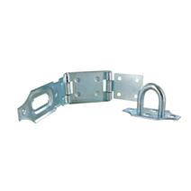 Fermoir porte cadenas H.85mm. Acier zingué - CIME
