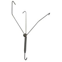 Fixe assiette acier chrome h220 220 à 280