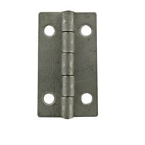 Lot de 2 charnières rectangulaires simple feuille pour porte à visser - CIME