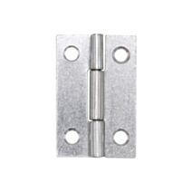 Charnière rectangle 40x25 mm en acier inox x2 - CIME