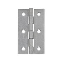 Charnière rectangle 80x45 mm acier inox - CIME