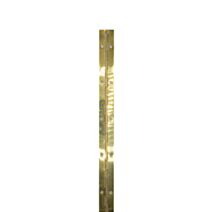 Charnière piano 1740x32 mm en acier laitonné - CIME