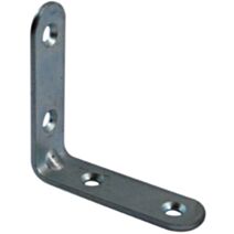 Equerre de chaise 50 mm bout rond acier zingué - CIME