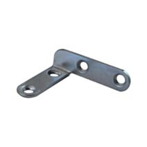 Equerre coudée gauche à bouts ronds 40x30x12mm - CIME