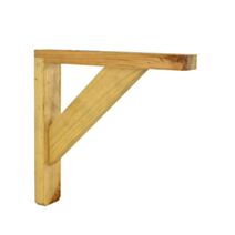 Equerre décorative pin naturel 290 x 290mm - CIME