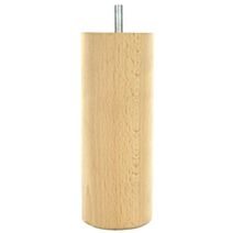 Pied cylindre hauteur 250 d68 hêtre brut