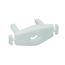 Lot de 12 cache prises plastique blanc - CIME