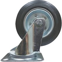 Roulette de manutention à platine pivotante - Charge admissible 175kg. Ø160mm - CIME