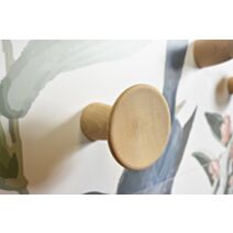 Patère Scandy1 hêtre 90 x 83 mm - CIME