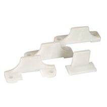 Guide pour rail Nova1 et Nova2 plastique blanc