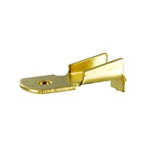 Lot de 8 taquets pour crémaillères 11/16mm acier laitonné