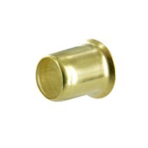 Lot de 8 douilles pour taquet d'étagère à enfoncer Ø intérieur 7 mm perçage Ø 8 mm acier laitonné