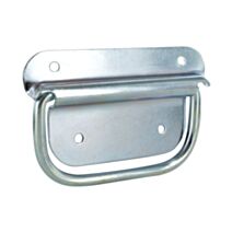 Poignée à platine 96x54mm acier zingué - CIME