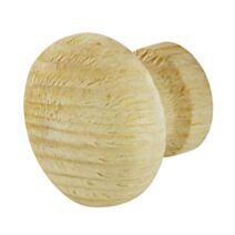 Bouton rond avec insert. Pin poncé. D40mm P.35mm