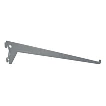 Console simple L.250mm entraxe 50mm charge supportée 60 kg acier époxy gris - CIME