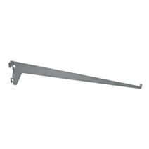 Console simple L.350mm entraxe 50mm charge supportée 60 kg acier époxy gris - CIME
