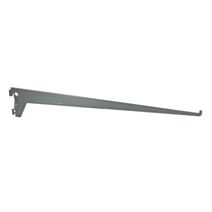 Console simple L.400mm entraxe 50mm charge supportée 60 kg acier époxy gris - CIME