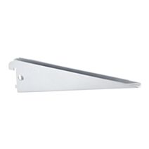 Console double L.170mm entraxe 32mm charge supportée 60kg acier époxy blanc - CIME