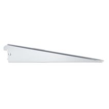 Console double 270 mm acier époxy blanc - CIME